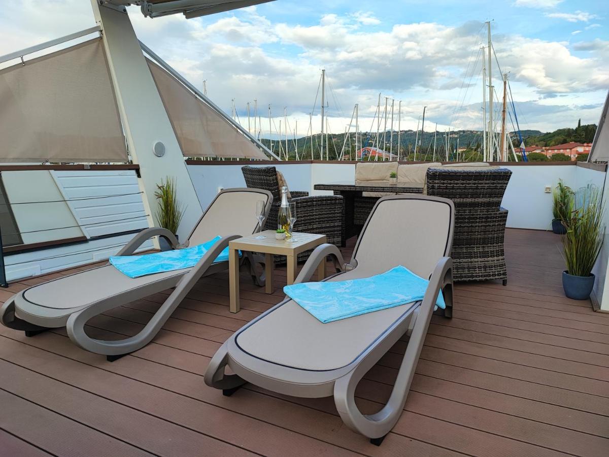 Sea Lux Floating House Ajda Portorose Villa Kültér fotó